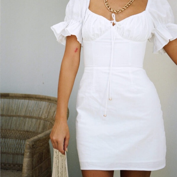 Sabo Skirt Ariana Dress White Size XS U.S. 2 - Picture 3 of 5